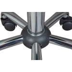 Paris Prix Tabouret Pivotant Design "Pivoar" 50-66cm Noir