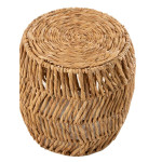 Paris Prix Tabouret Rond Design "Maurice" 42cm Naturel