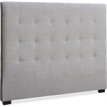 Paris Prix Tête De Lit Capitonnée En Tissu "Amor" 140cm Beige