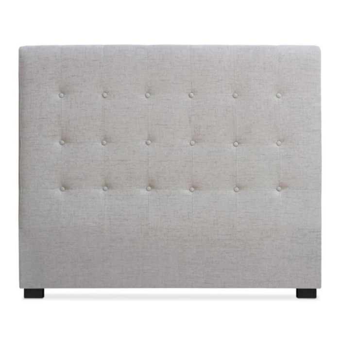 Paris Prix Tête De Lit Capitonnée En Tissu "Amor" 140cm Beige