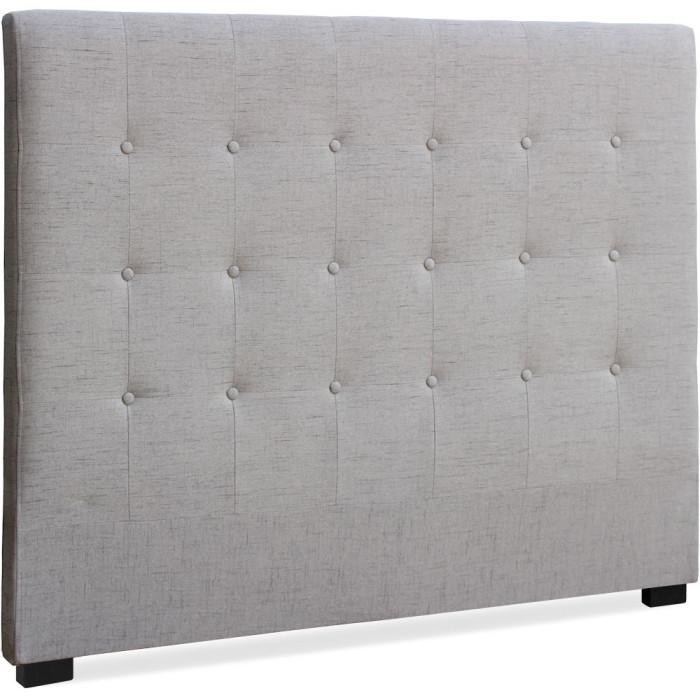 Paris Prix Tête De Lit Capitonnée En Tissu "Amor" 140cm Beige