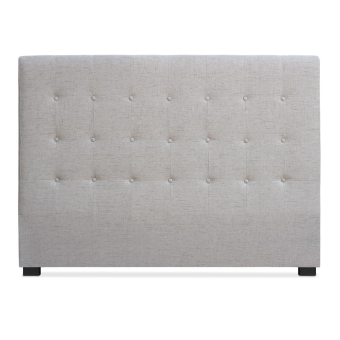 Paris Prix Tête De Lit Capitonnée En Tissu "Amor" 160cm Beige