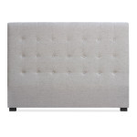 paris prix Tête de Lit Capitonnée en Tissu "Amor" 160cm Beige