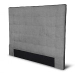 Paris Prix Tête De Lit Capitonnée "Ramino" 142cm Gris