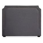 paris prix Tête de Lit Design en Tissu "Selena" 140cm Gris