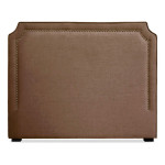 paris prix Tête de Lit Design en Tissu "Selena" 140cm Taupe