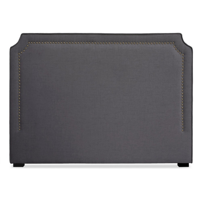 Paris Prix Tête De Lit Design En Tissu "Selena" 160cm Gris