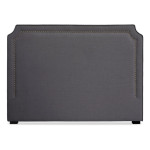 paris prix Tête de Lit Design en Tissu "Selena" 160cm Gris