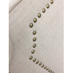 Paris Prix Tête De Lit Design En Tissu "Selena" 180cm Beige