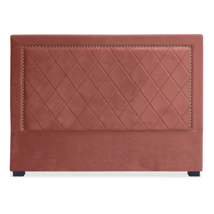 Paris Prix Tête De Lit Design En Velours "Sofia" 160cm Rose