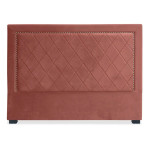 paris prix Tête de Lit Design en Velours "Sofia" 160cm Rose