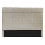 paris prix Tête de Lit Design "Quadrillée" 140cm Beige