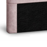 Paris Prix Tête De Lit Design "Quadrillée" 140cm Rose