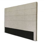 Paris Prix Tête De Lit Design "Quadrillée" 160cm Beige