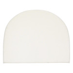 paris prix Tête de Lit en Tissu Bouclette "Masina" 163cm Ivoire