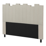 Paris Prix Tête De Lit En Tissu Design "Kenty" 160cm Beige