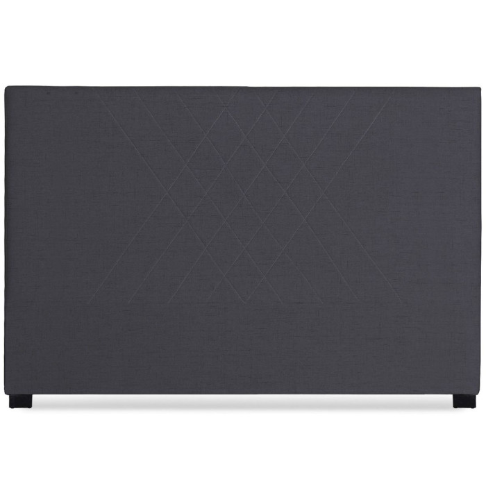 Paris Prix Tête De Lit En Tissu "Jones" 180cm Gris Foncé