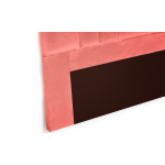 Paris Prix Tête De Lit En Velours "Renaya" 160cm Rose