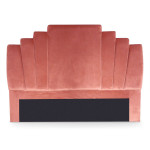 paris prix Tête de Lit en Velours "Renaya" 160cm Rose