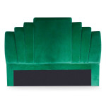 paris prix Tête de Lit en Velours "Renaya" 160cm Vert