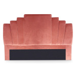 paris prix Tête de Lit en Velours "Renaya" 180cm Rose