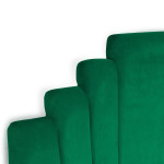 Paris Prix Tête De Lit En Velours "Renaya" 180cm Vert