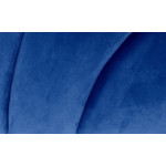 Paris Prix Tête De Lit En Velours "Shelly" 140cm Bleu