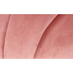 Paris Prix Tête De Lit En Velours "Shelly" 180cm Rose