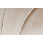 Paris Prix Tête De Lit En Velours "Shelly" 180cm Taupe