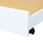 Paris Prix Tiroir De Lit En Bois "Mean" 90x200cm Blanc