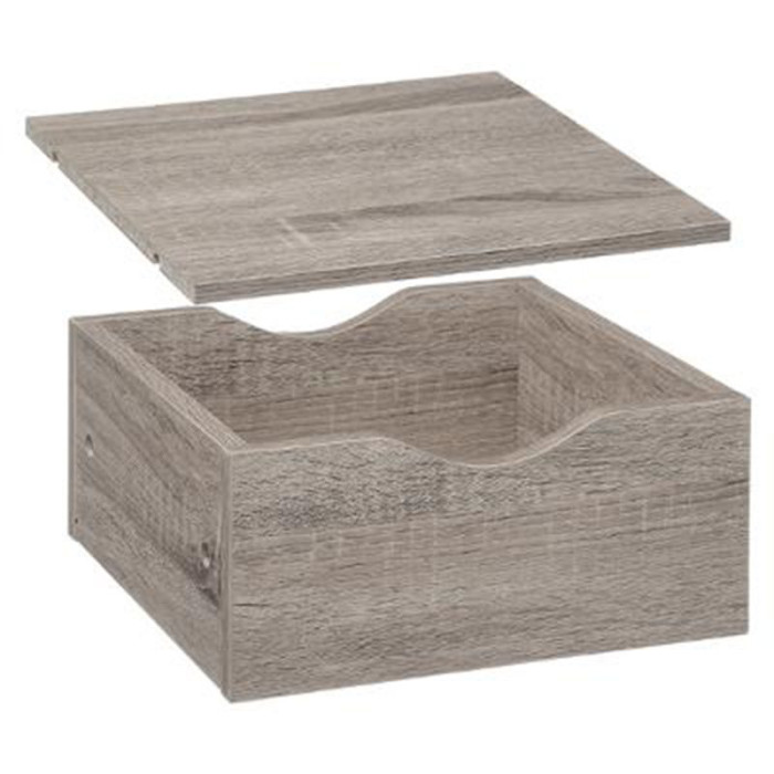 Paris Prix Tiroir & Étagère Pour Meuble "Mix N'Modul" 31cm Gris