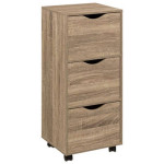 paris prix Tour de Rangement "3 Tiroirs" 80cm Naturel