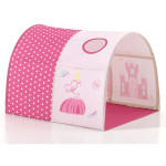 Paris Prix Tunnel De Lit Enfant "Pino Princesse" 10cm Rose
