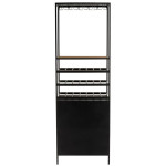Paris Prix Vaisselier Range-Bouteilles "Vin" 180cm Naturel