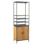 paris prix Vaisselier Range-Bouteilles "Vin" 180cm Naturel