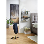 Paris Prix Valet De Chambre En Métal "Lanida" 101cm Noir