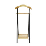 Paris Prix Valet De Chambre "Hélène " 110cm Naturel & Noir