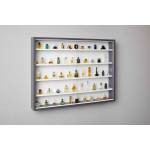 Paris Prix Vitrine Murale Collection "Sacuma" 83cm Gris & Blanc