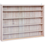 Paris Prix Vitrine Murale Miniatures "Collection" 80cm Chêne