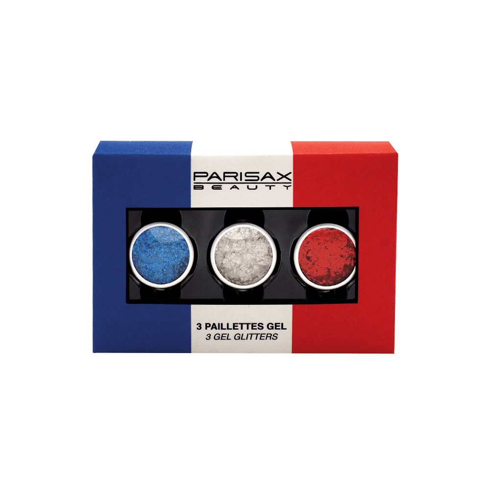 parisax Coffret 3 Paillettes Gel
