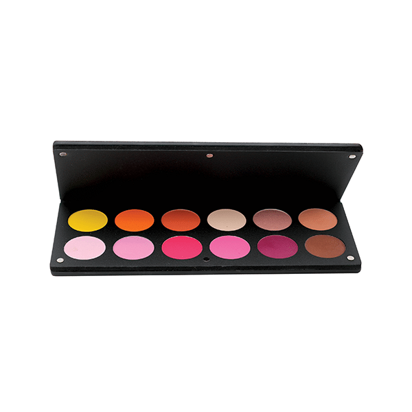 parisax Palette de 12 Fards tons Chauds
