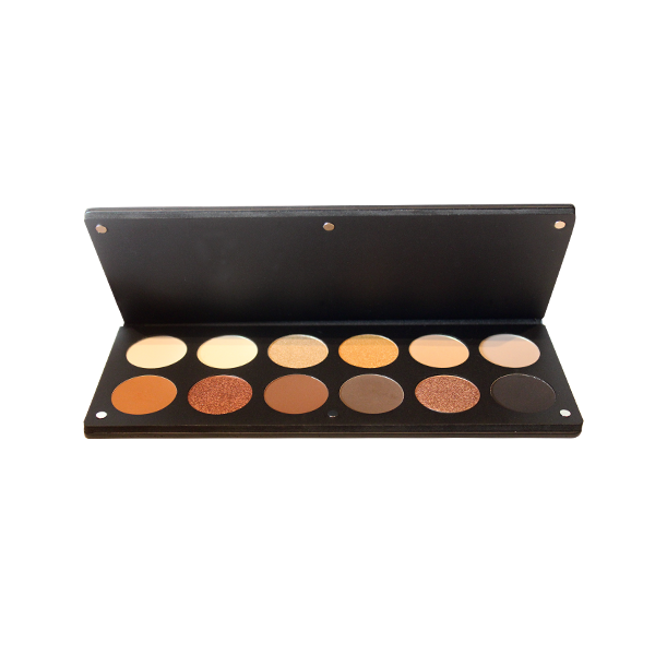 parisax Palette de 12 Fards tons Nudes