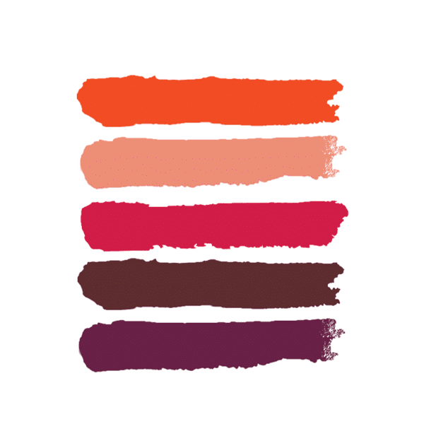 Parisax Palette Lèvres Nuances Mixte