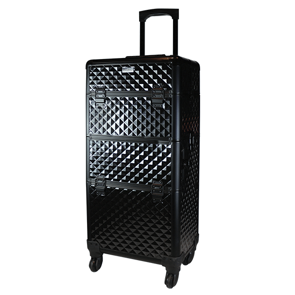 parisax Valise à roulettes diamant