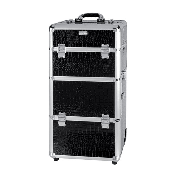 parisax Valise à roulettes Noire