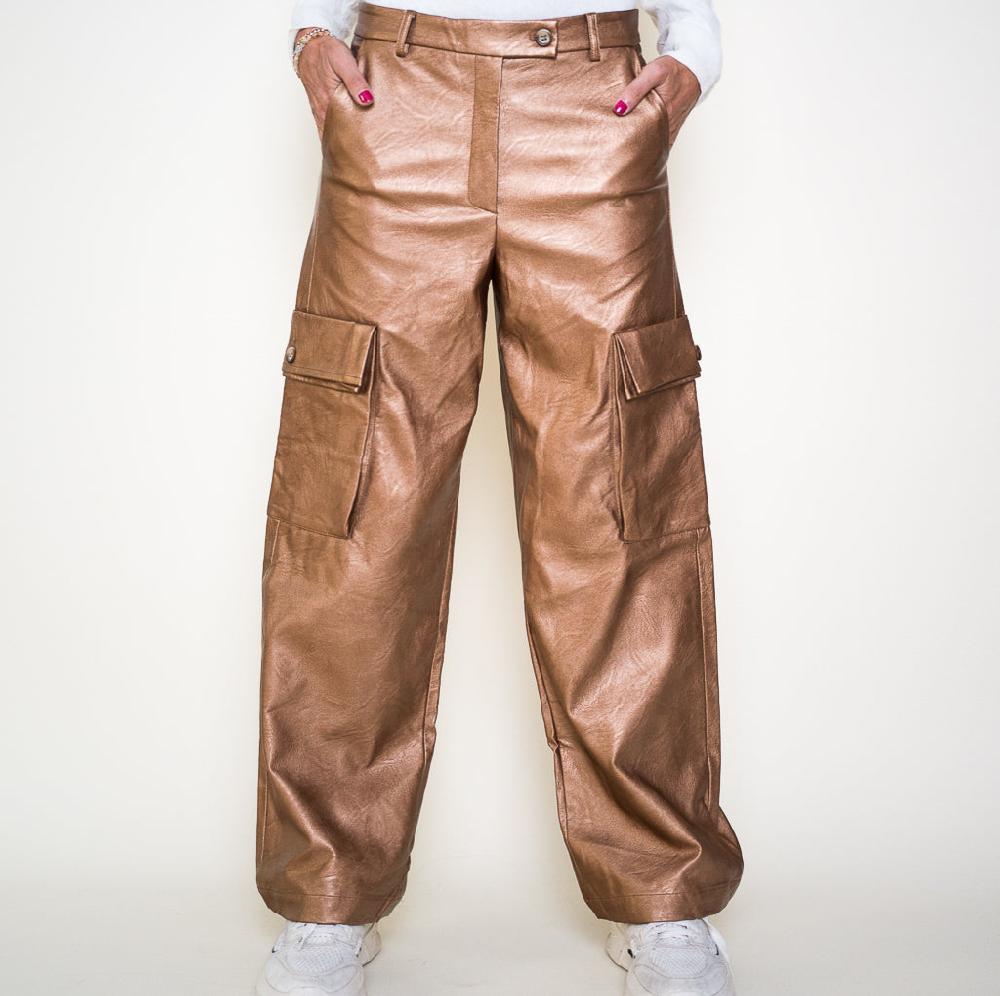 Parisienne Et Alors Pantalon Cargo OPERA Mordoré / Bronze
