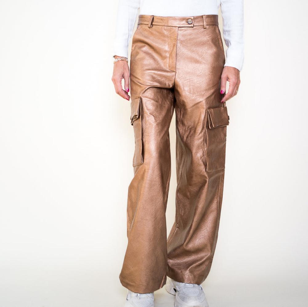 Parisienne Et Alors Pantalon Cargo OPERA Mordoré / Bronze