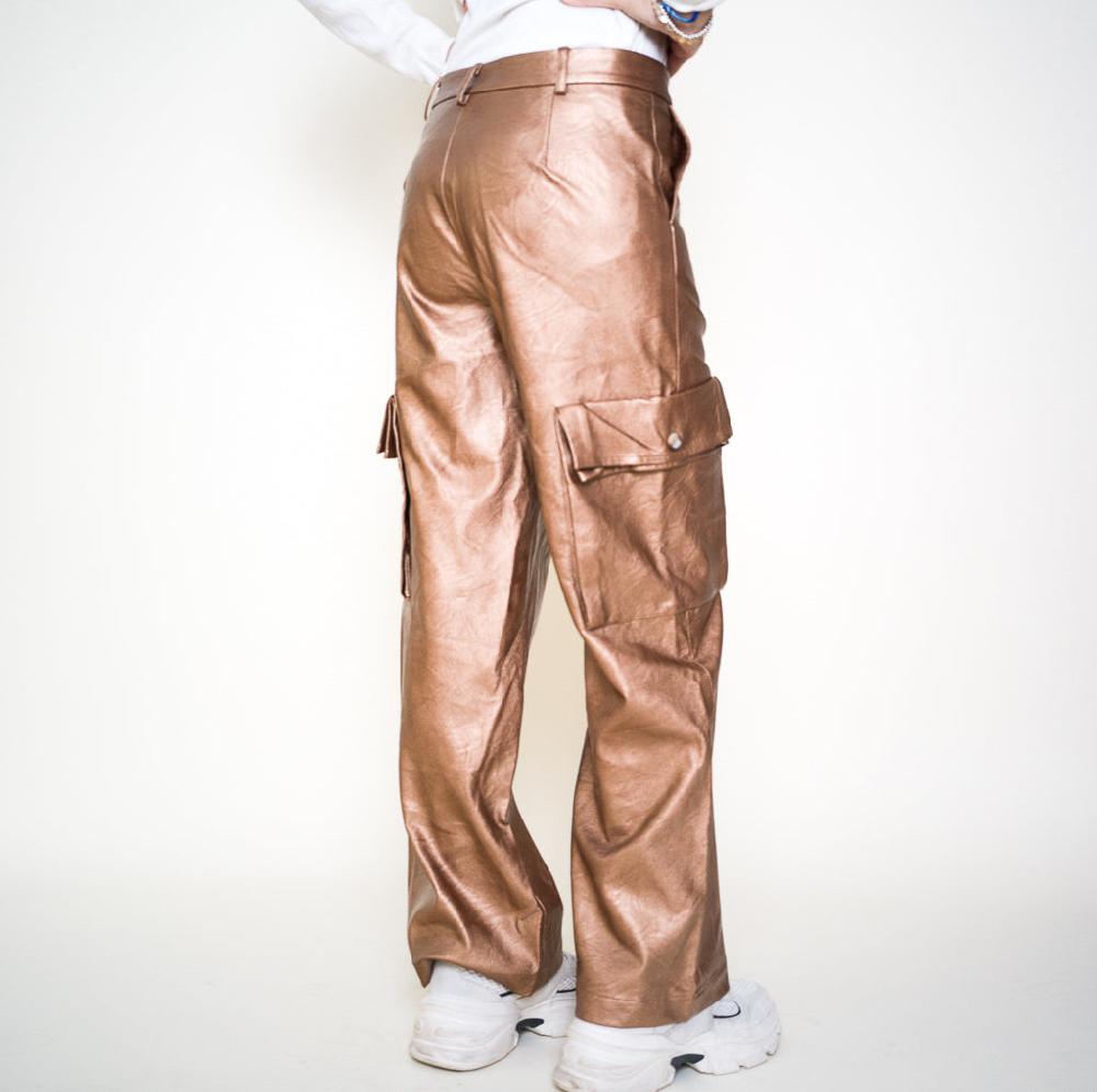 Parisienne Et Alors Pantalon Cargo OPERA Mordoré / Bronze