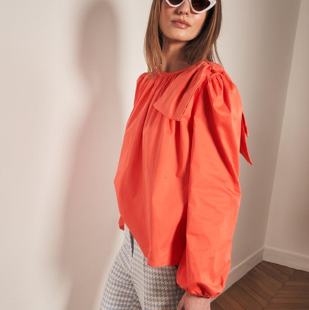 Parisienne Et Alors Blouse Gros Noeud PANTHEON