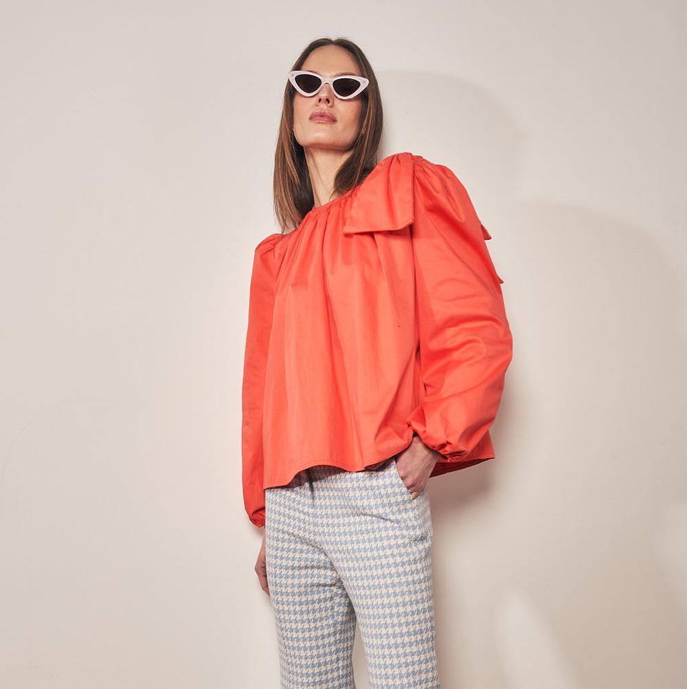 parisienne et alors Blouse gros noeud PANTHEON